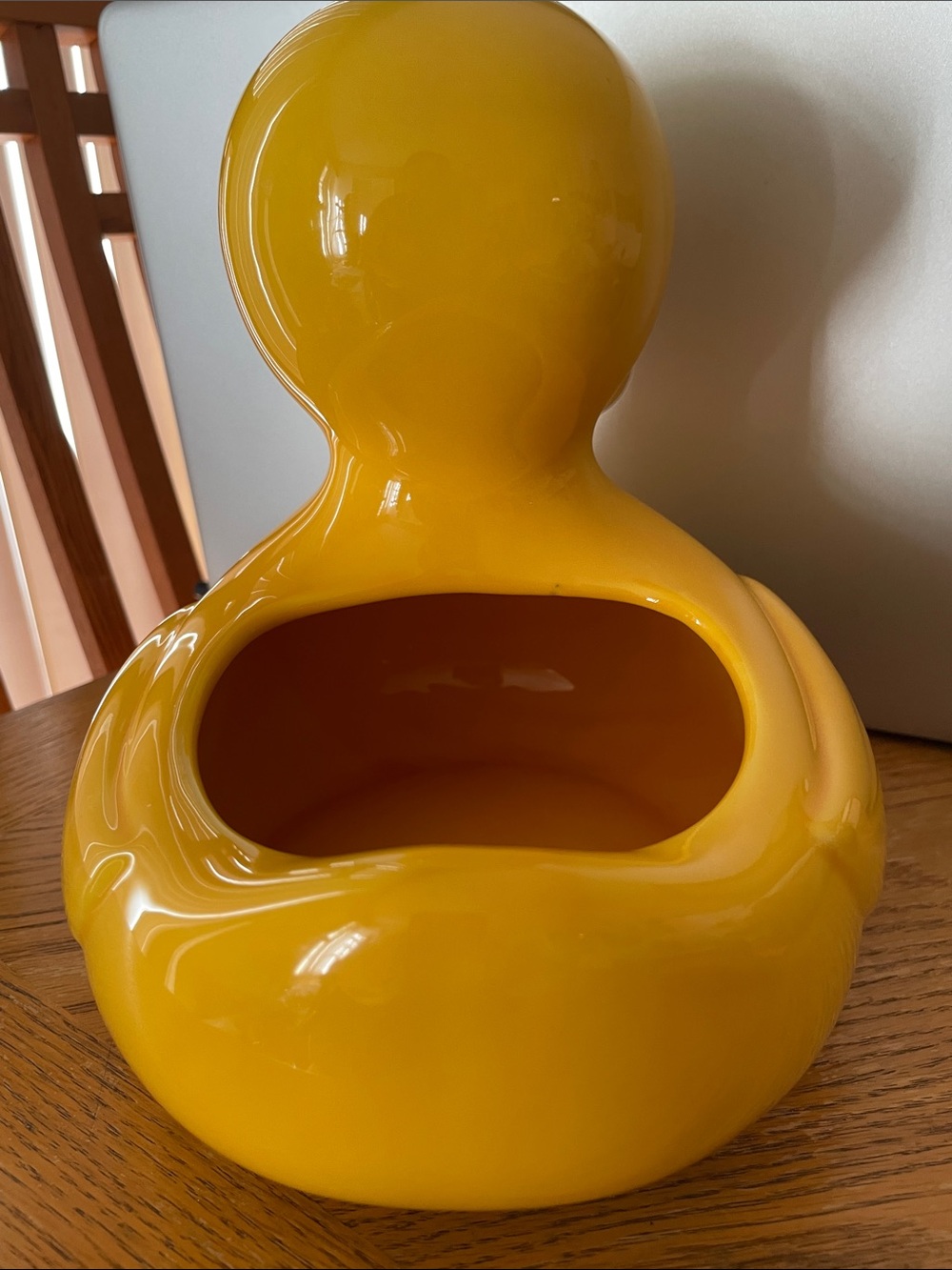 Teleflora Yellow Rubber Duck Ceramic Planter Vase Flower Pot Nursery Decor NEW - Picture 5 of 8